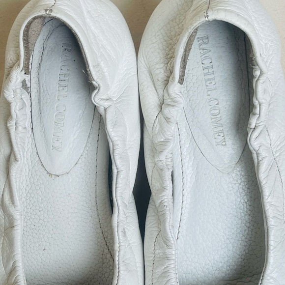 RACHEL COMEY Calder Block Heels in white size 6.5 gently worn - Picture 7 of 7